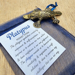 Platypus Pocket Totem - Uniqueness, Self Acceptance & Creativity