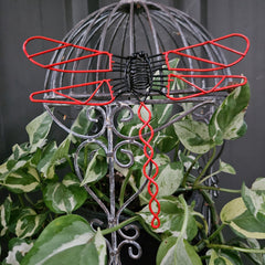 Large Dragonfly Metal Garden Ornament - Set of 3