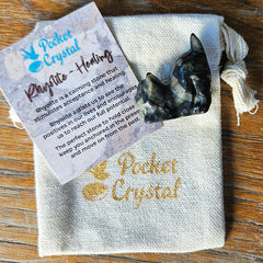 Rhyolite Pocket Crystal Cat - Healing