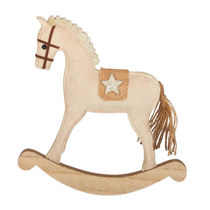 Rocking Horse Standing Ornament