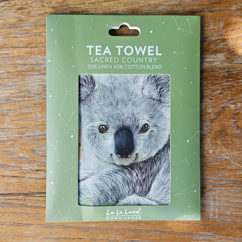 Tea Towel Sacred Country - Gift Packaged