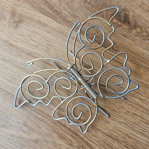 Butterfly Pot Hanger - Silver