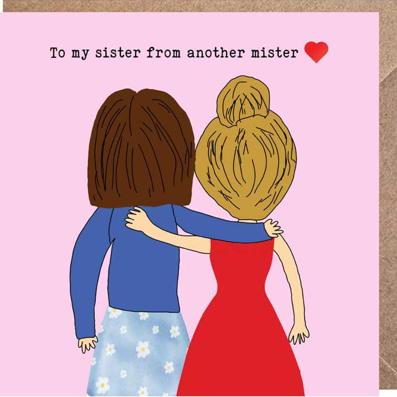 Lucy Loves Life Card - Sister From Another Mister