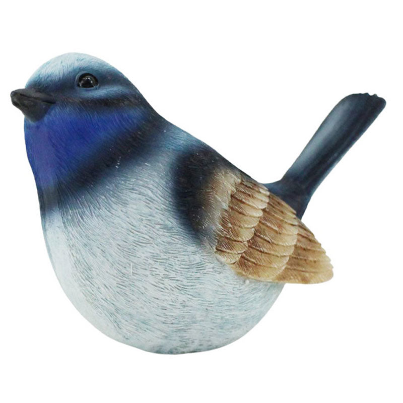 Blue Wren Figurine - Large