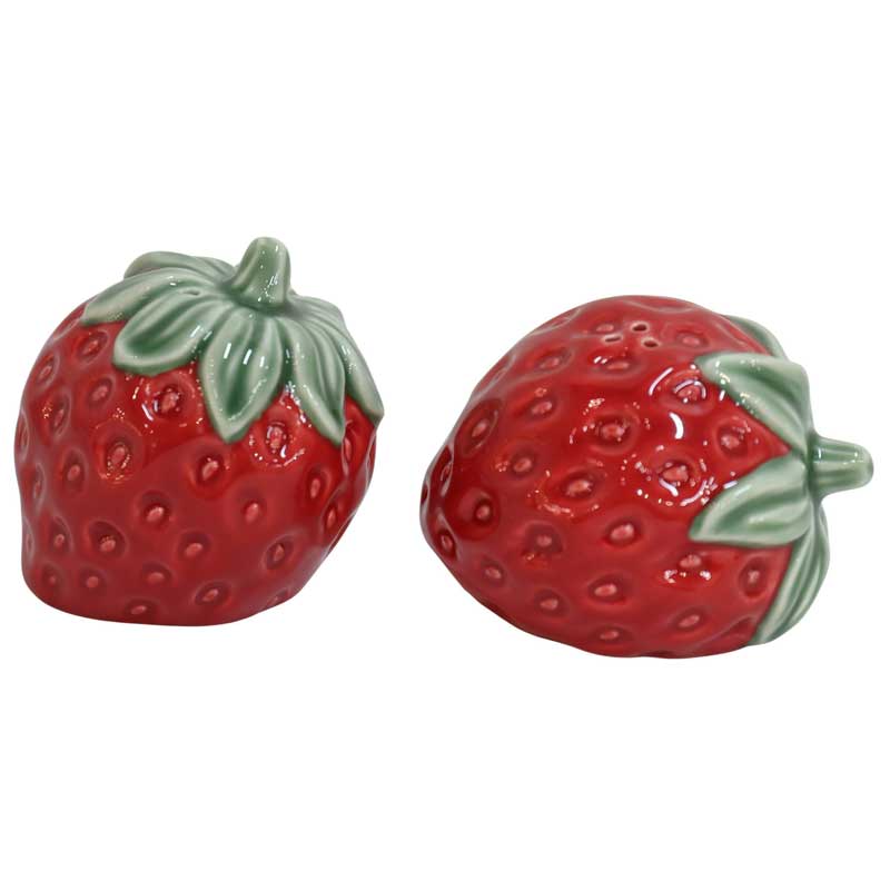Strawberry Salt & Pepper Shakers