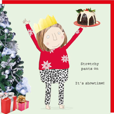 Rosie Made A Thing Christmas Card - Stretchy Pants On