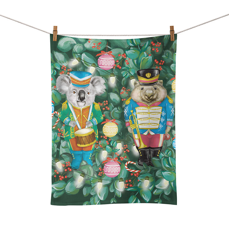 Tea Towel  Koala & Wombat The Nutcracker - Gift Packaged