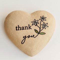 Thank You Gift Boxed Heart Stone