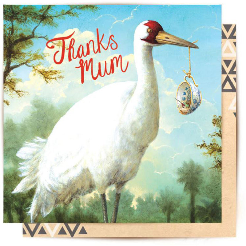 Thanks Mum Greeting Card