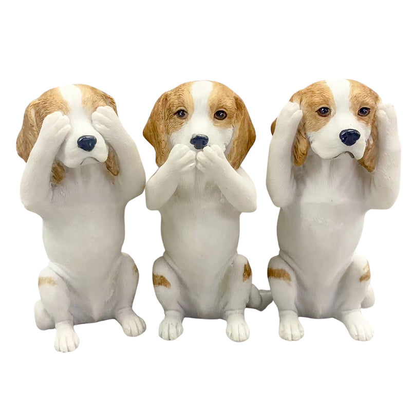 See No Evil, Hear No Evil, Speak No Evil Beagles