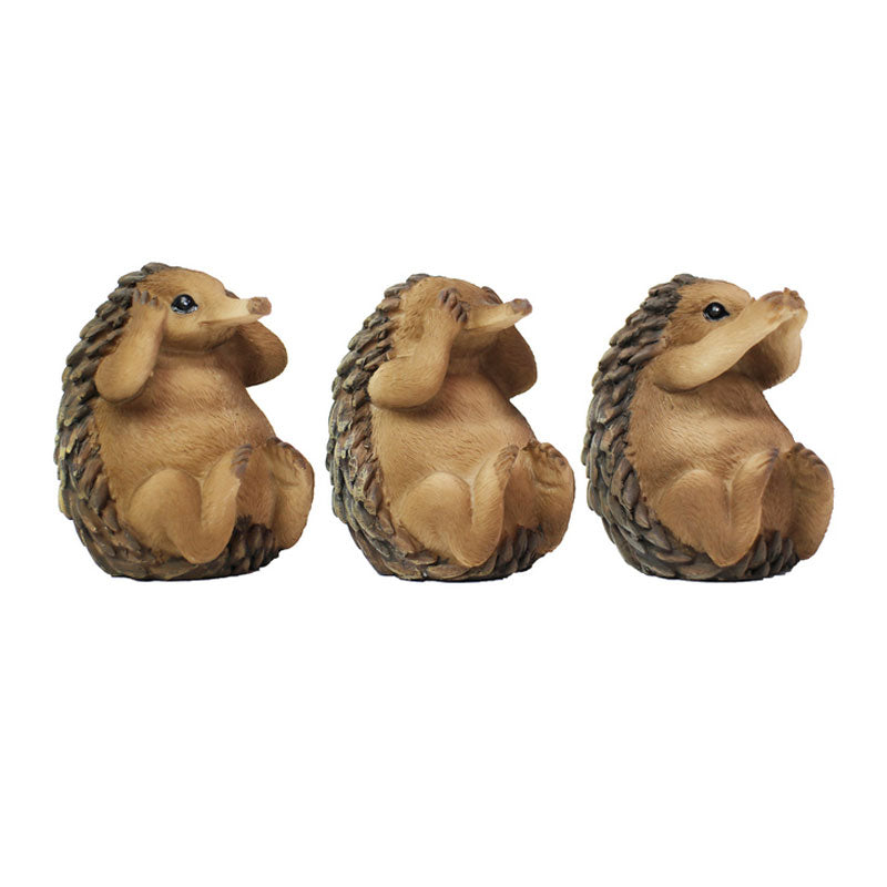 Three Wise Echidna - See No Evil, Hear No Evil, Speak No Evil