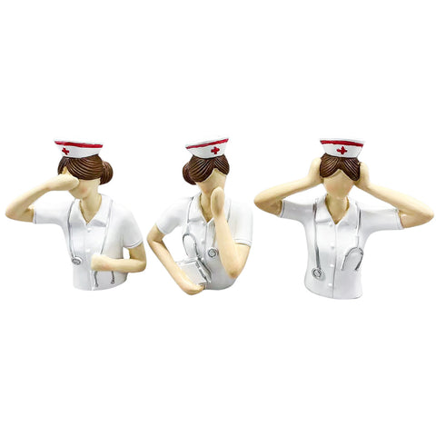 Three Wise Nurses - Hear No Evil, See No Evil, Speak No Evil