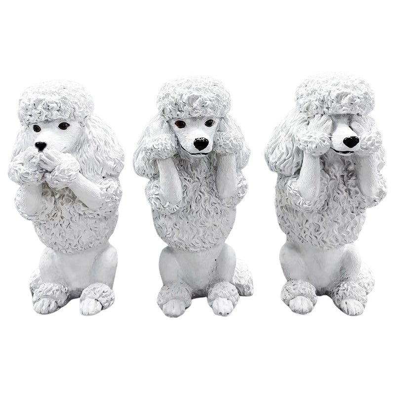 See No Evil, Hear No Evil, Speak No Evil Poodles