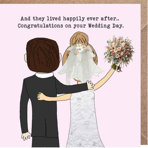 Lucy Loves Life Card - Wedding Day