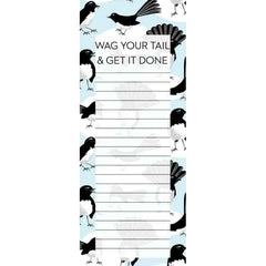 Willie Wagtail - Magnetic Note Jotter