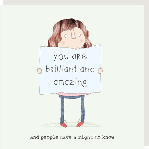 Rosie Made A Thing Birthday Card - You Are Amazing