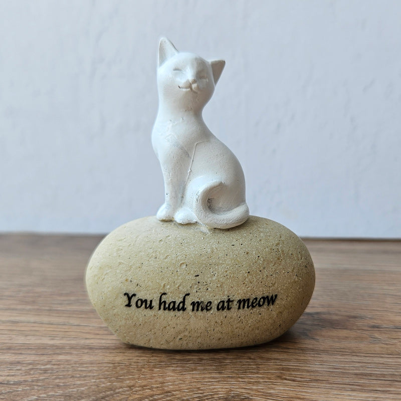 You Had Me At Meow Cat Figurine