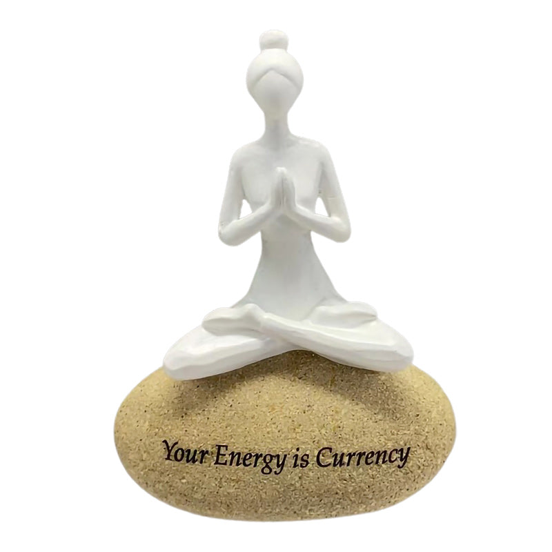 Your Energy Is Currency Inspo Figurine