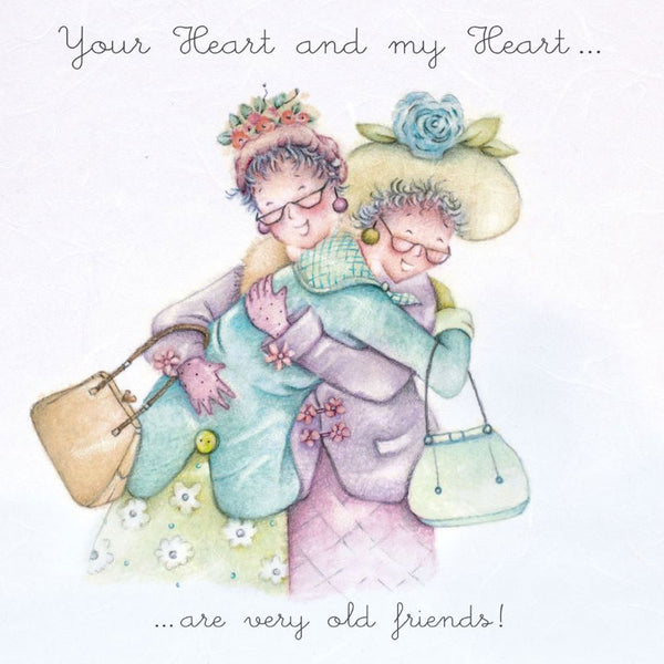 Your Heart And My Heart Greeting Card - Berni Parker Designs – The Chic ...