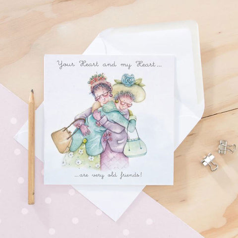Your Heart And My Heart Greeting Card -  Berni Parker Designs