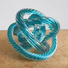 Endless Knot Teal Twist - The Chic Nest