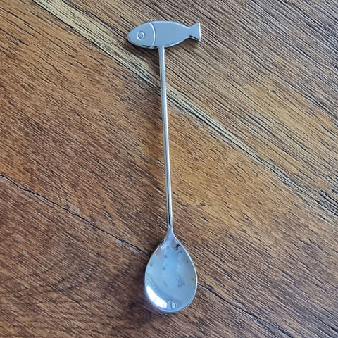 Fish Silver Teaspoon