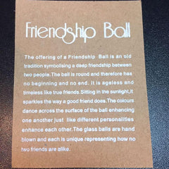 Friendship Ball Marine Blue Swirls - The Chic Nest
