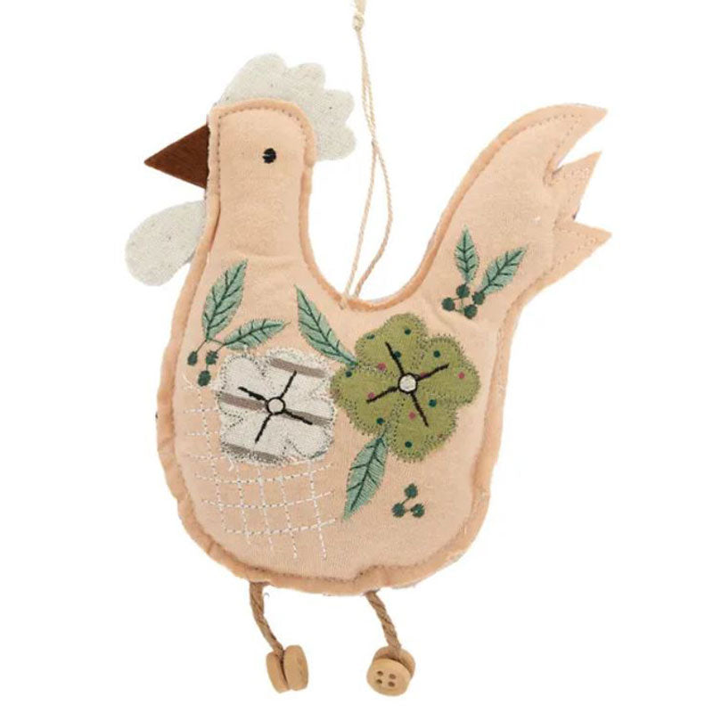 Hanging Fabric Chicken