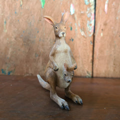 Kangaroo & Joey Figurine