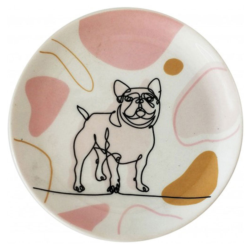 Linear Design Dog Trinket Dish - The Chic Nest