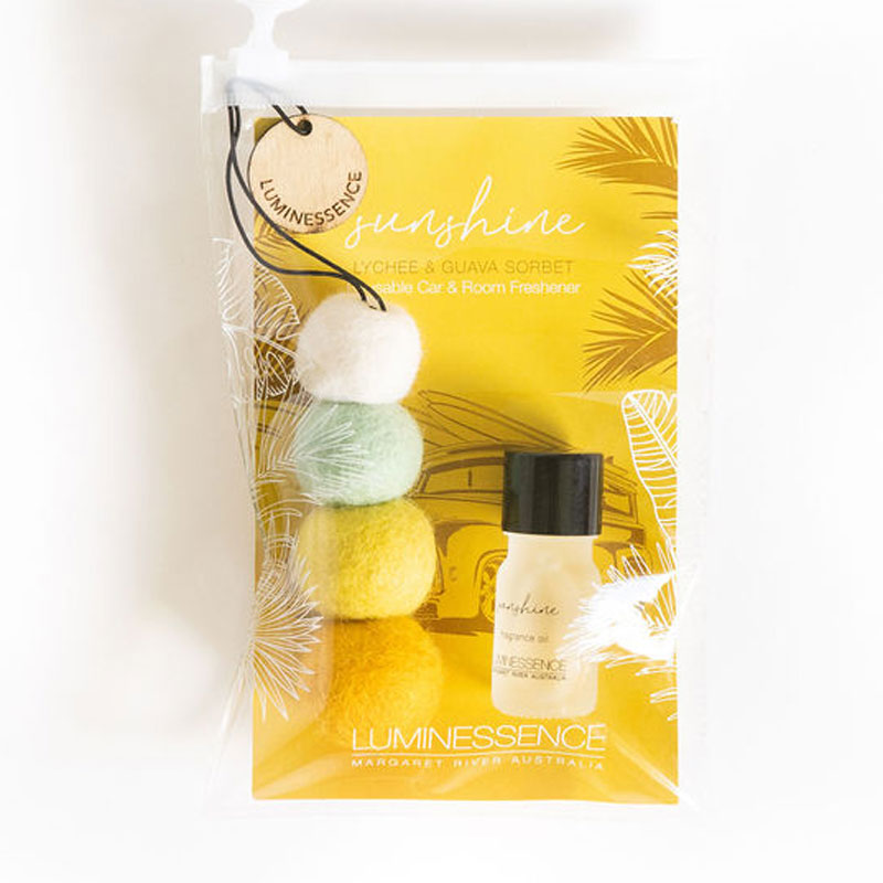 Sunshine Car and Room Freshener - Handmade in Margaret River