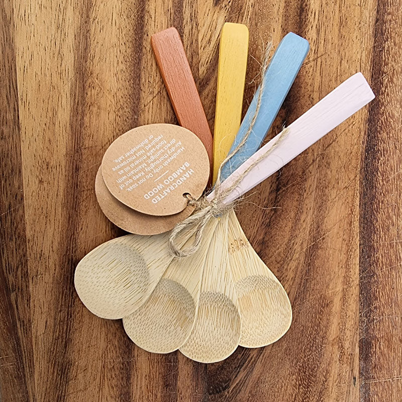 Bamboo Set of 4 Spoons