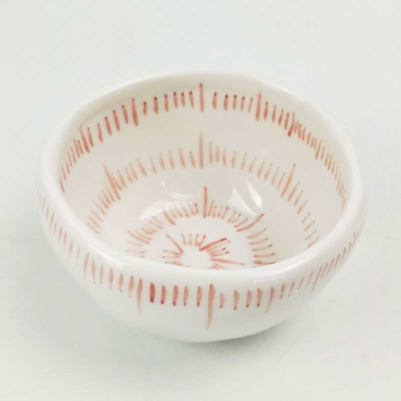 Carley Stripe Trinket Bowl