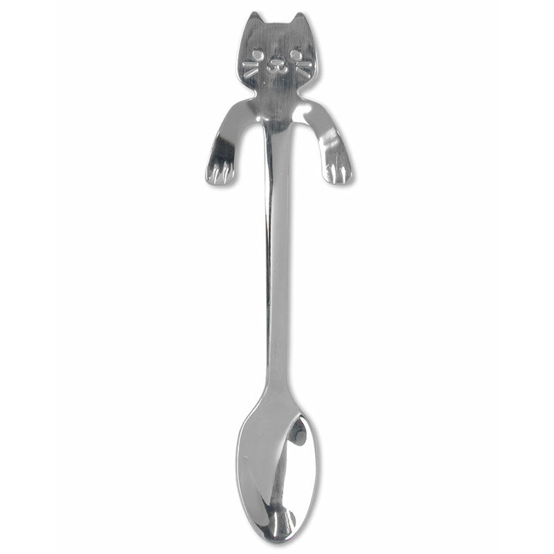 Cat Silver Teaspoon