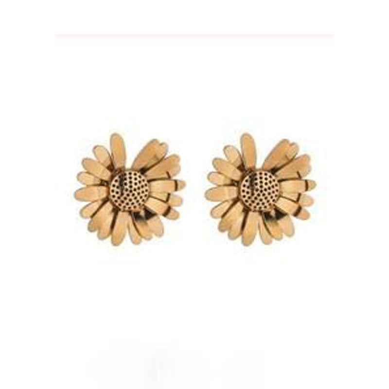 Daisy Earring Gold Stud Earrings By Zafino