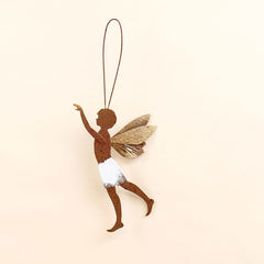 Hanging Metal Garden Elf Fairy