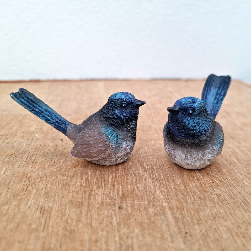 Fairy Wren Bird Ornament - Small