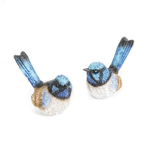 Fairy Wren Bird Ornament - Small