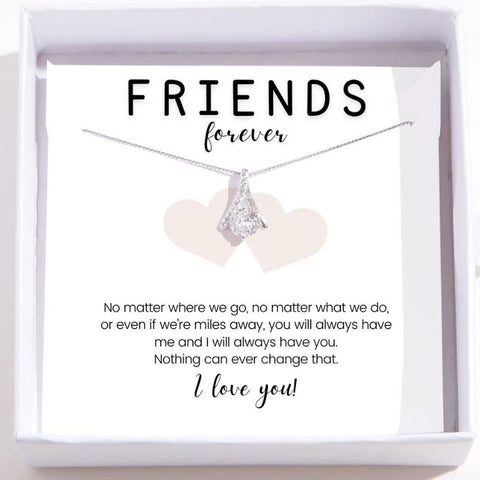 Friends Forever Sterling Silver Necklace