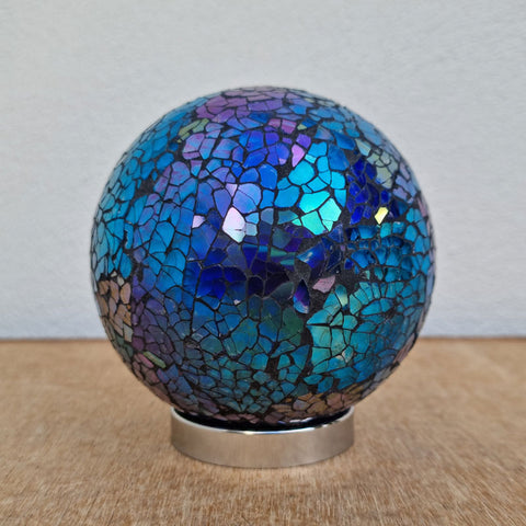 Mother Friendship Ball Aqua Mosaic Sparkle