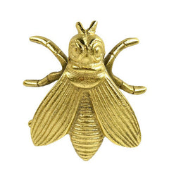 Bert Bee Metal Sculpture - Gold