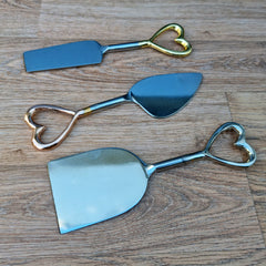 Heart Cheese Knife Set of 3
