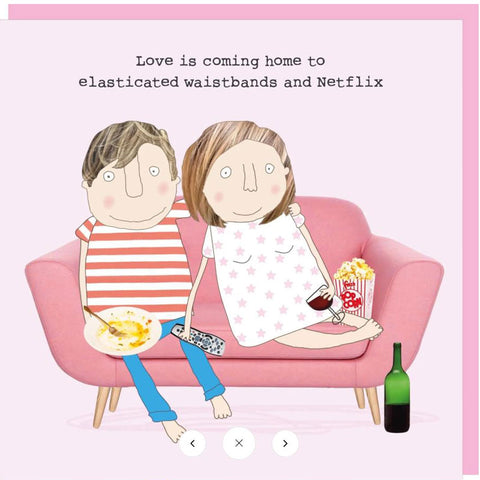 Rosie Made A Thing Card - Love Is...
