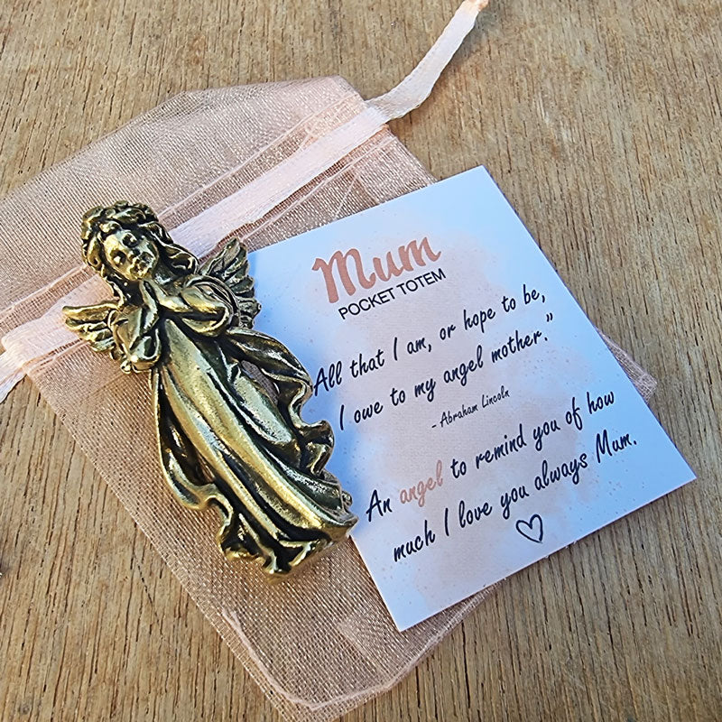 Mum Pocket Totem - Angel Mother