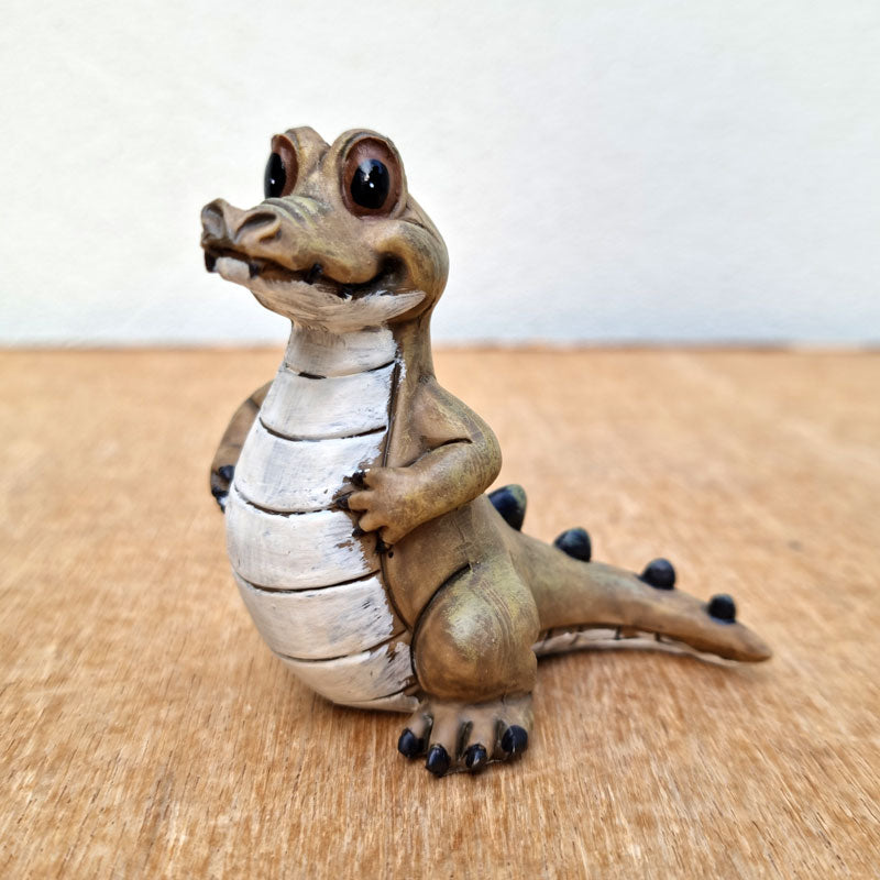 Clive Crocodile Figurine – The Chic Nest