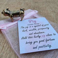 Pig Pocket Totem - Luck & Prosperity