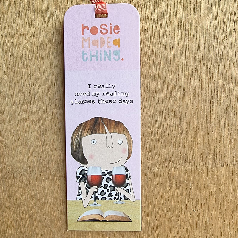 Rosie Made A Thing Bookmark - Really Need Glasses