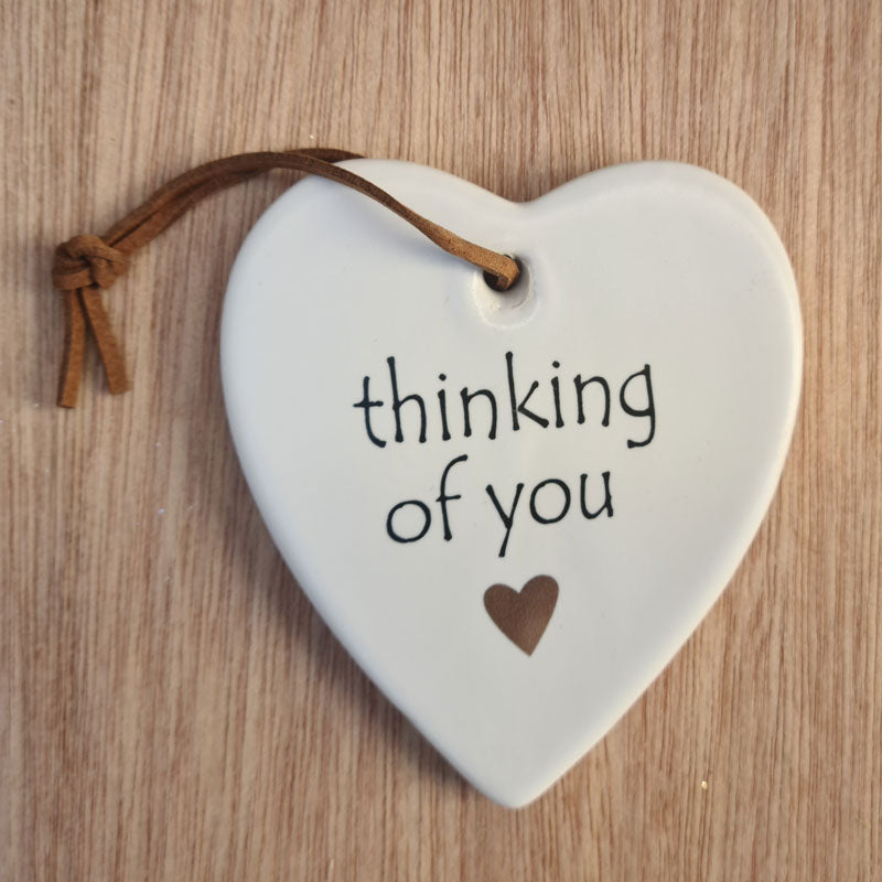 Thinking Of You Hanging Heart Ornament