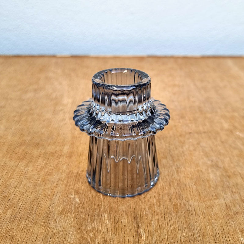 Violette Glass Candle Holder